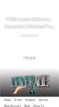Mobile Screenshot of leverage-marketing.net